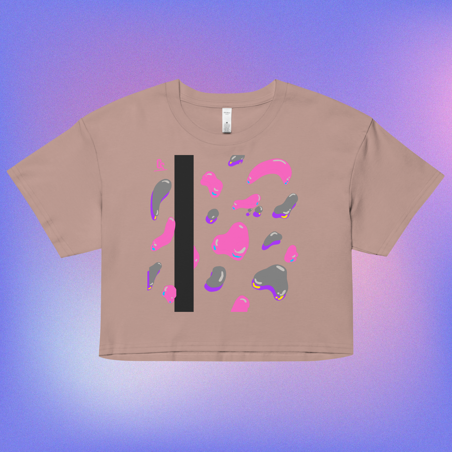 Blobz Crop Top