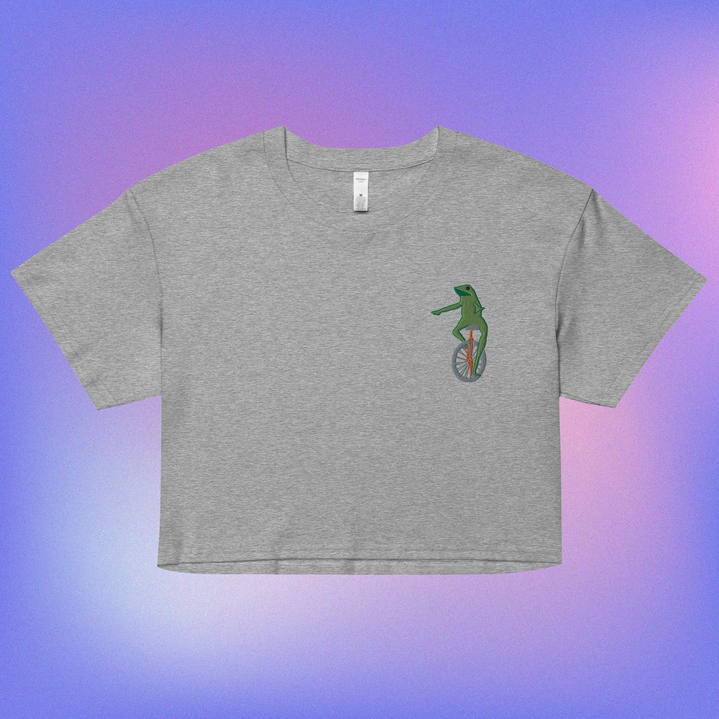 Dat Boi Embroidered Crop Top