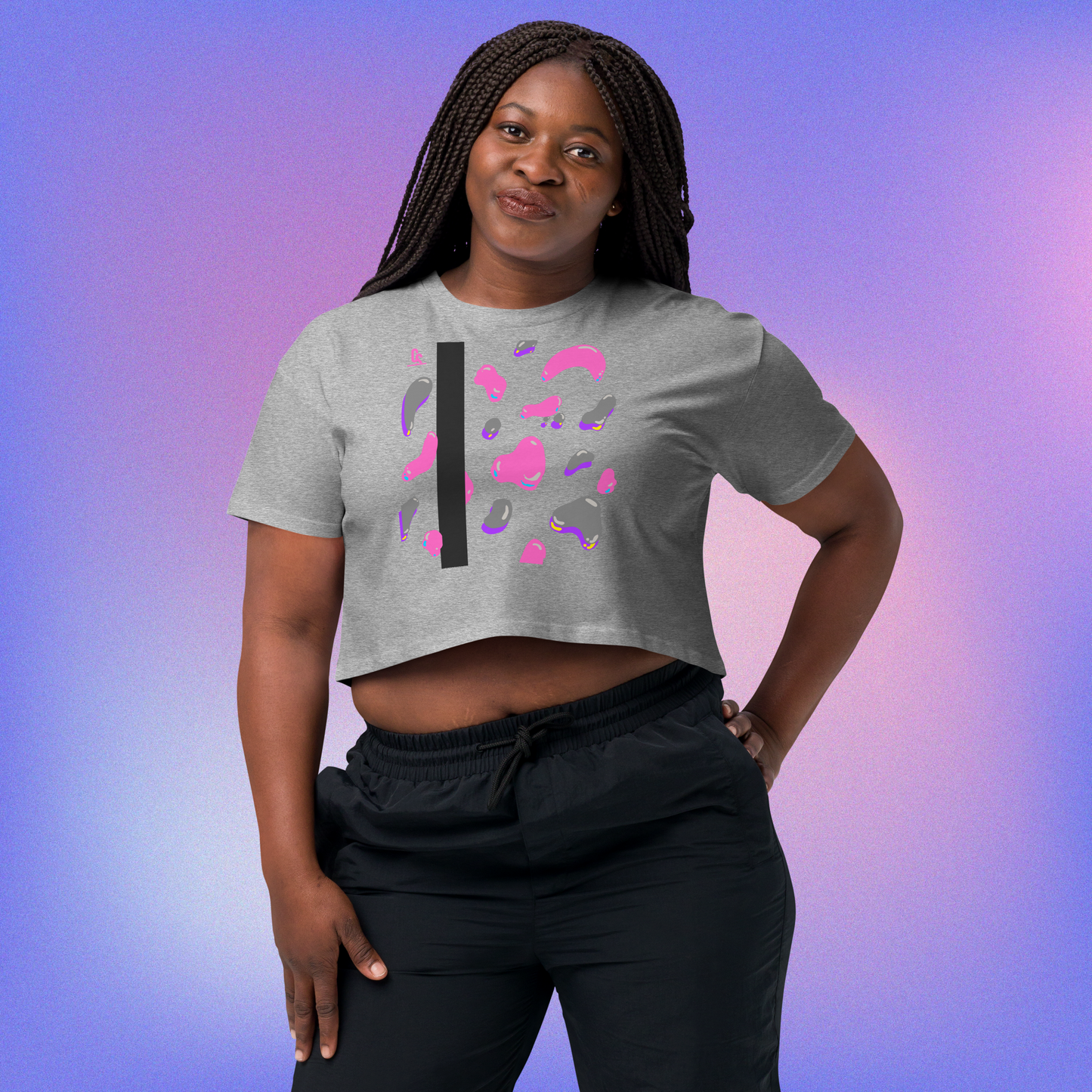 Blobz Crop Top