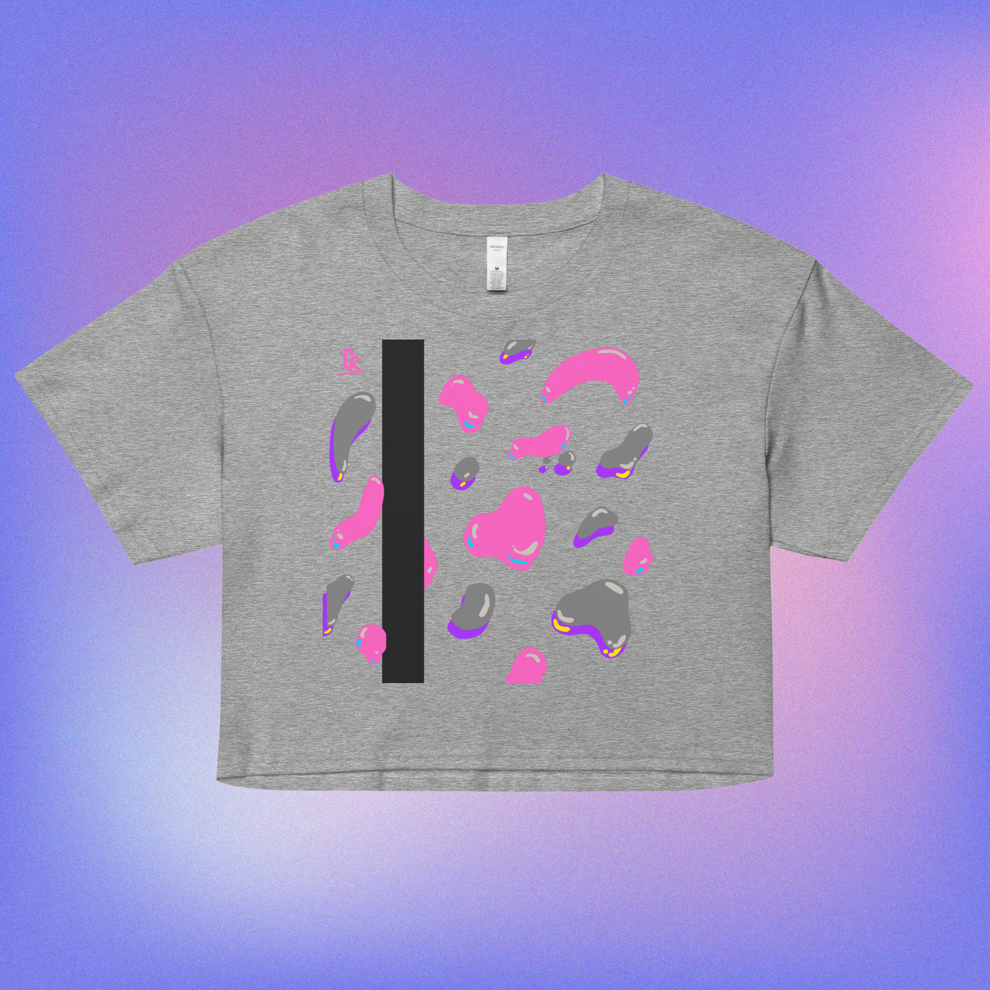 Blobz Crop Top