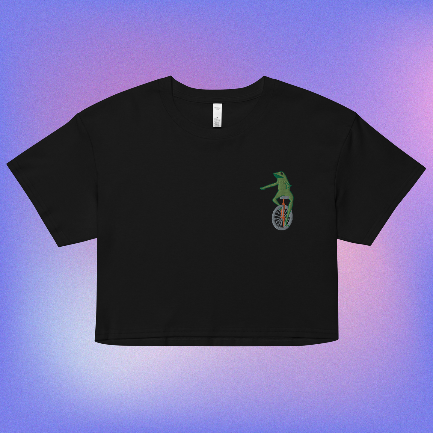 Dat Boi Embroidered Crop Top