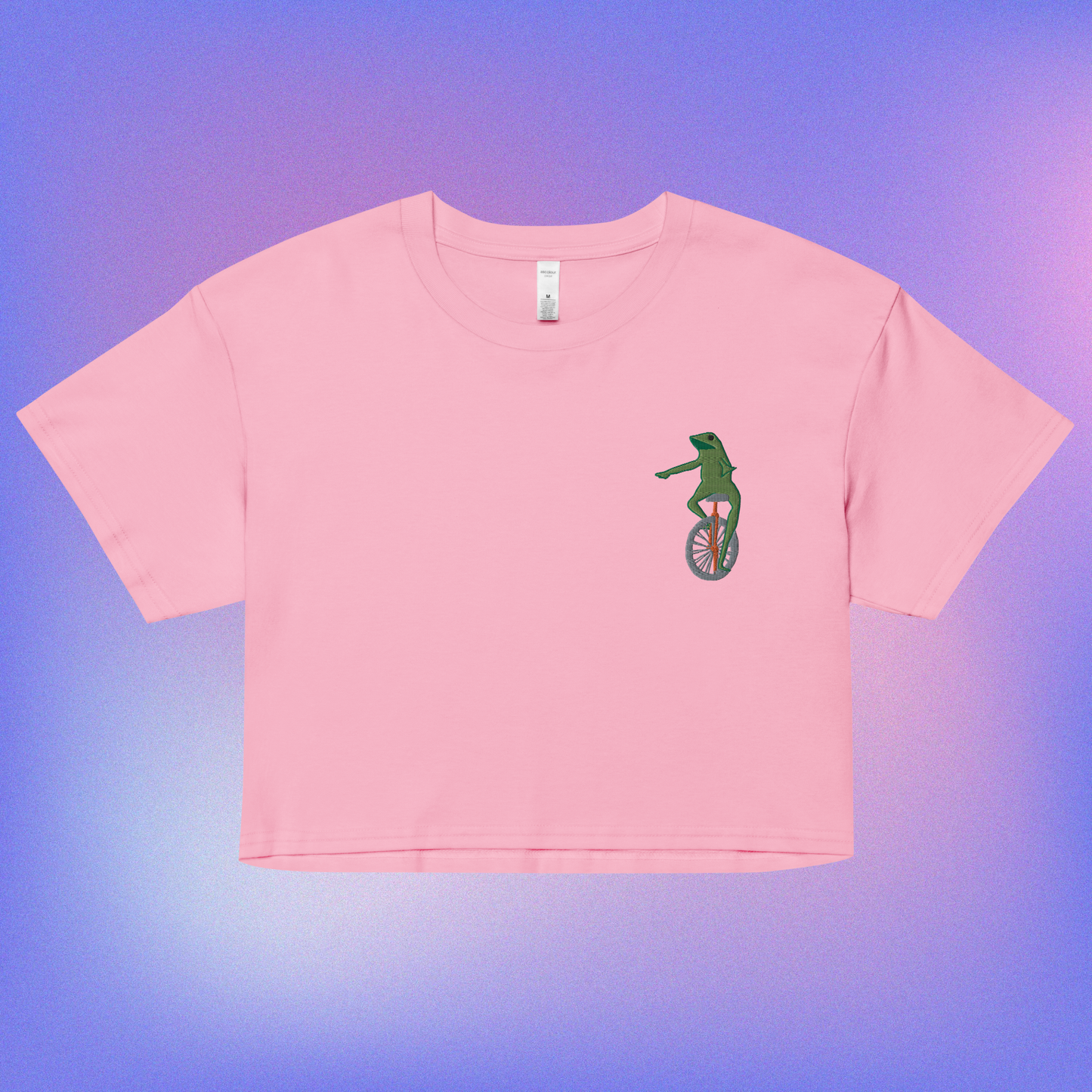 Dat Boi Embroidered Crop Top