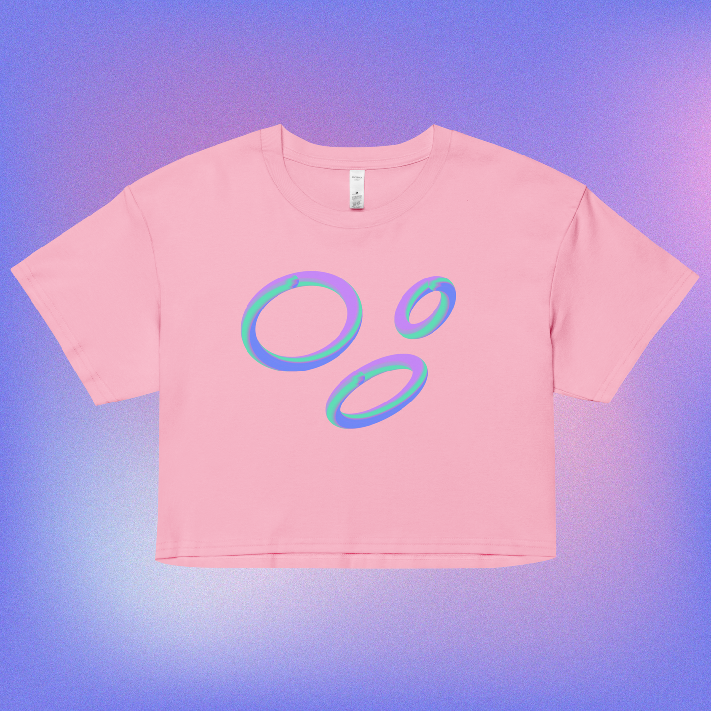 Bubble Rings Crop Top