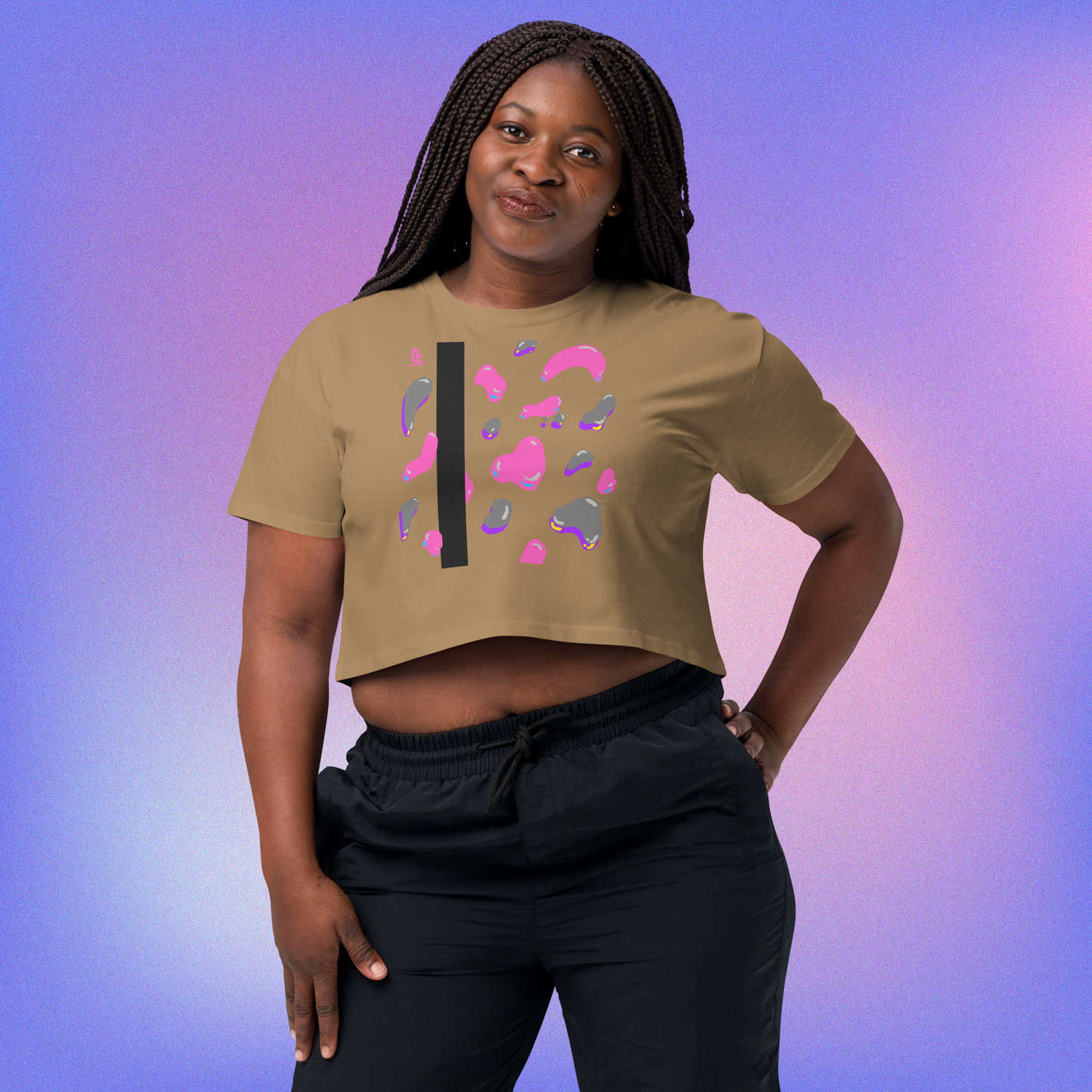 Blobz Crop Top