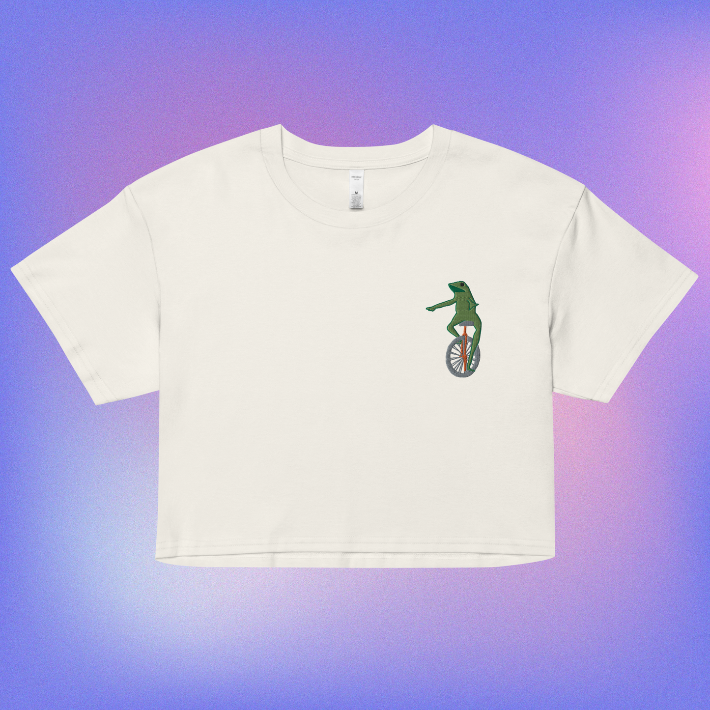 Dat Boi Embroidered Crop Top