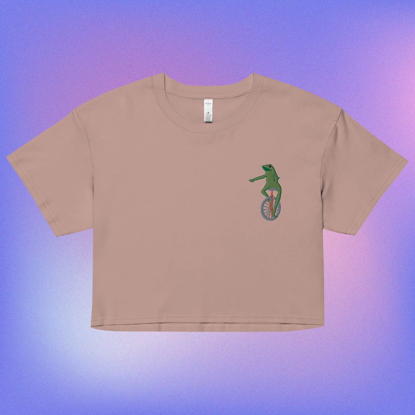 Dat Boi Embroidered Crop Top