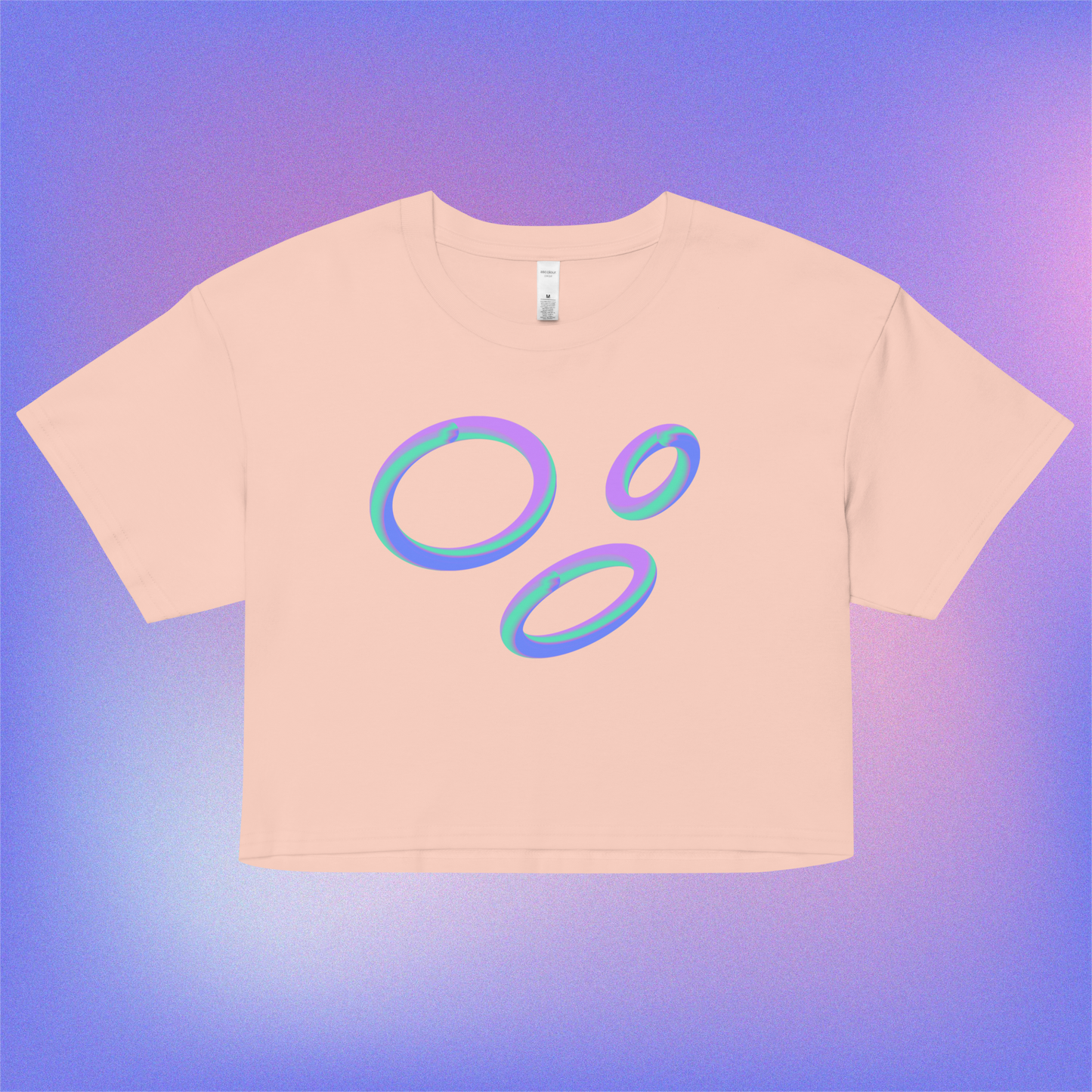 Bubble Rings Crop Top