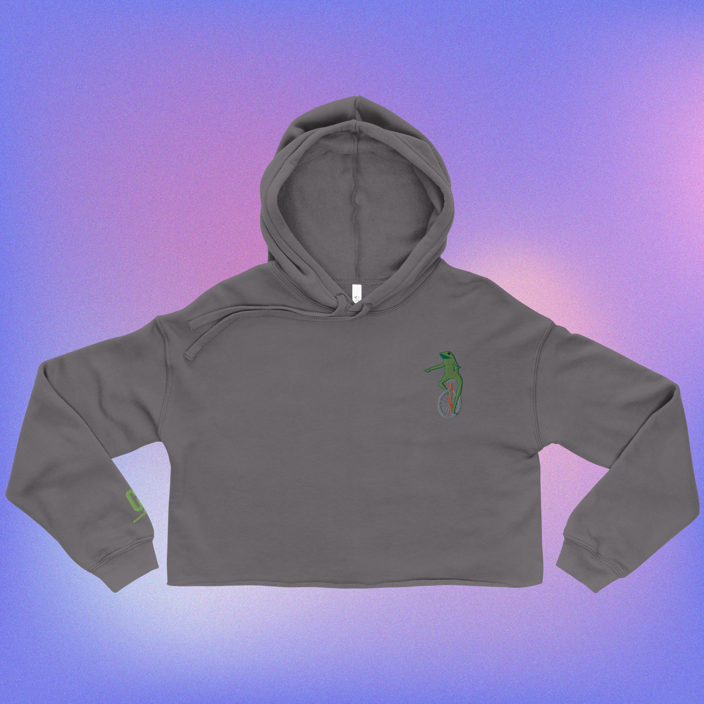 Dat Boi Embroidered Crop Hoodie